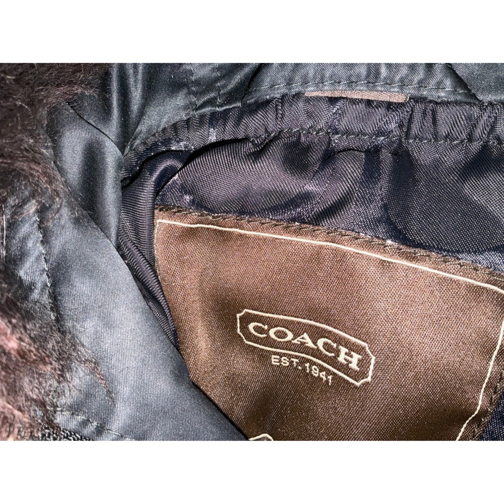 Coach Puffer Jacket Black Medium Without Tags - image 2